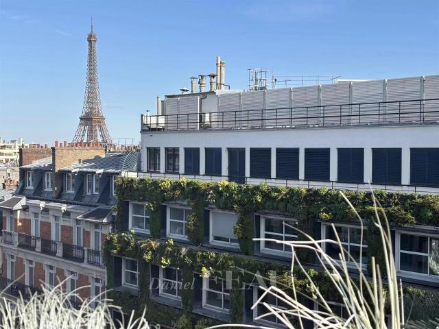 Paris XVIème Passy Duplex, terrasse, vue Tour Eiffel 60m² Paris 16ème