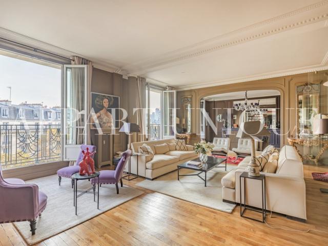 PARIS XVII TERNES MAGNIFIQUE 6P. 3 CH. ETAGE ELEVE
