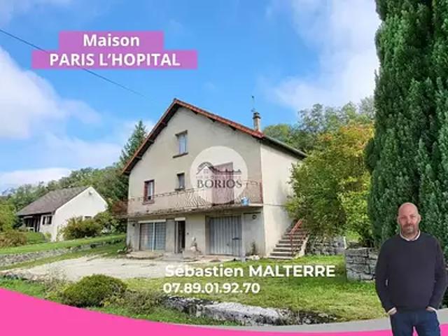 Paris l'Hôpital 71150 Achat / Vente maison 5 pièces t5