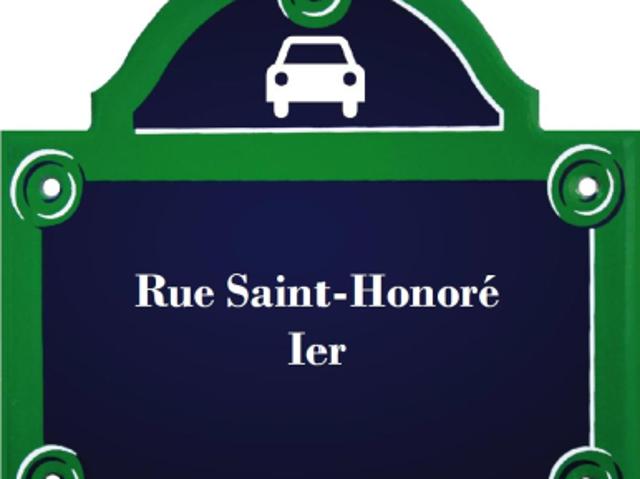 Paris Seine Parking rue Saint Honoré