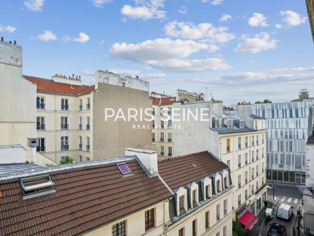 Paris Seine Studio en étage élevé avec Ascenseur