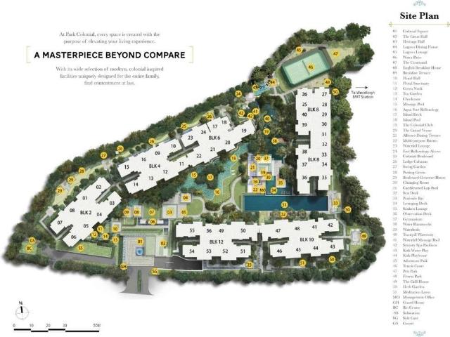 Park Colonial D13, Condominium