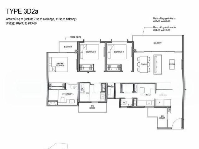 Park Colonial D13, Condominium