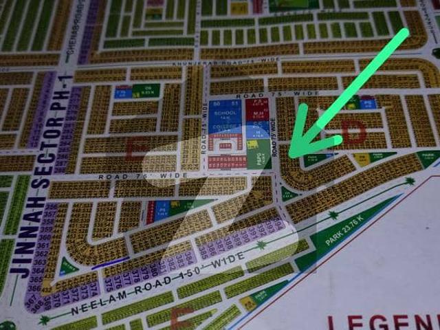 1 Kanal Possession Plot On 40ft Road Available In Block D, LDA CITY Lahore