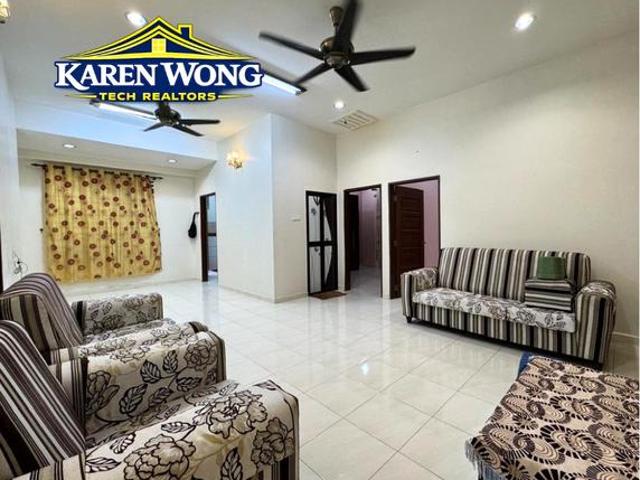 PARK UP TO 4 CARSTAMAN BERLIAN FULLY RENO 1 Storey SEMI DETACHED