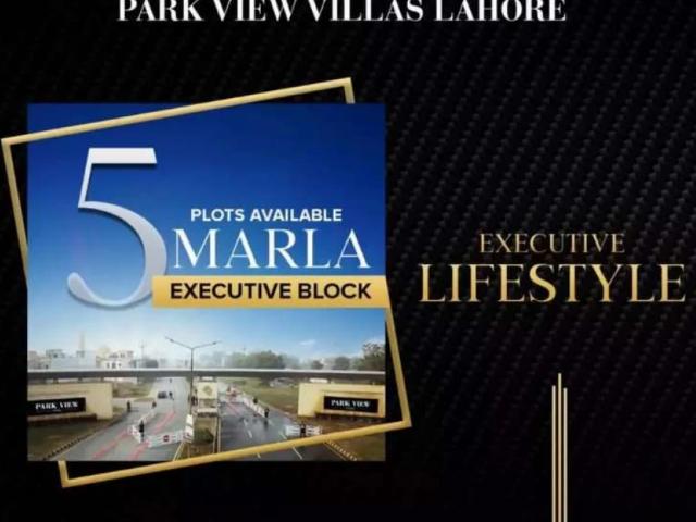 Park view villas ready to construct plot Lahore Park View Villas ID 48740