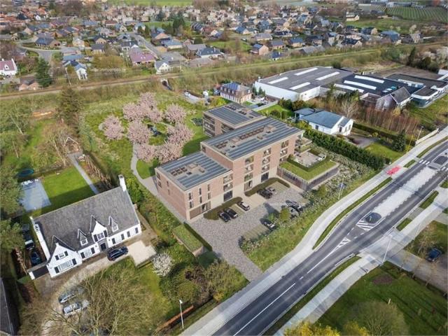 Parkappartement 96m² met 2 slpk nabij centrum St Truiden met zicht op eigen stadspark