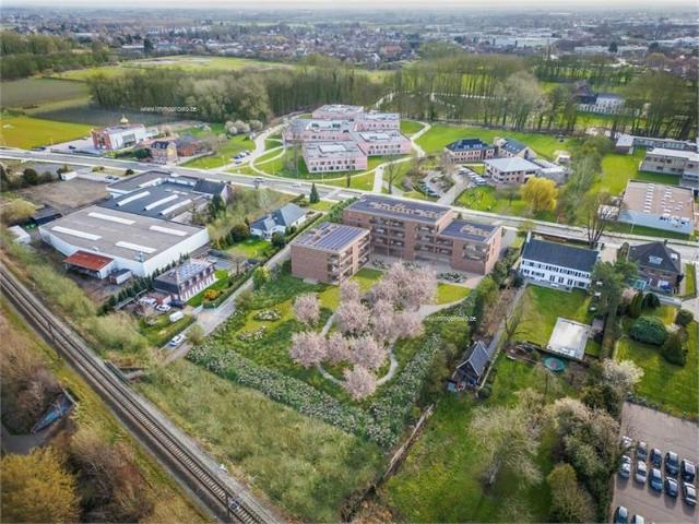 Parkappartement 97m² met 2 slpk nabij centrum St Truiden met zicht op eigen stadspark