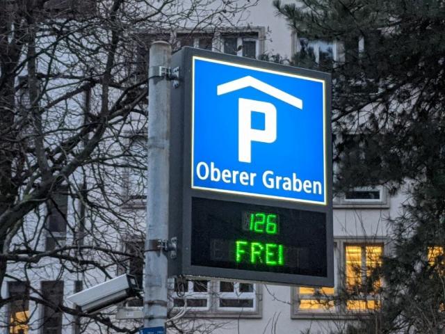 Parkgarage Oberer Graben Einstellplätze