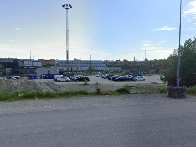 Parkeringsplads ved Godsbanen. Aarhus C