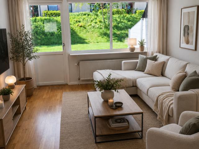 Parkeringsplatser finns bekvämt belägna intill huset, och för dig som önskar finns även möjlighet att hyra garage via en separat kö. För ökad trygghet och bekvämlighet är både entrén och källaren utrustade med kortläsare som ger smidig och säker passage för de boende