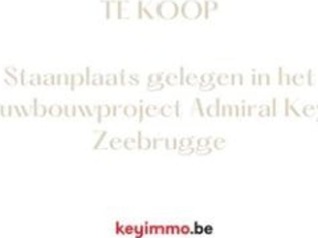 Parking te koop in Zeebrugge 8380