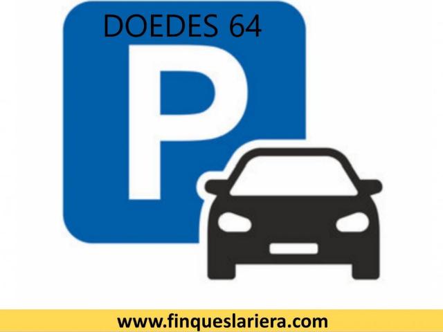 PARQUING EN LA CALLE DOEDES ZONA ALTA