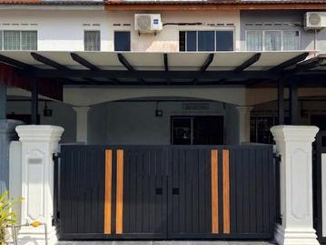 PASIR GUDANG Jln Pulasan 2 Double Storey Siap RenoFull Loan