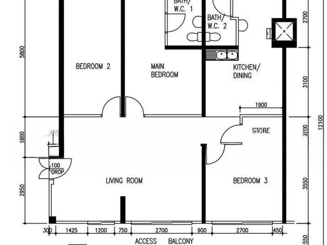 Pasir Ris Drive 6 Pasir Ris, HDB 4 Rooms