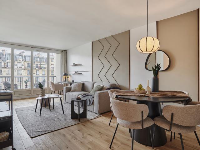 Pasithea 1 bedroom apartment with a balcony near the Eiffel Tower