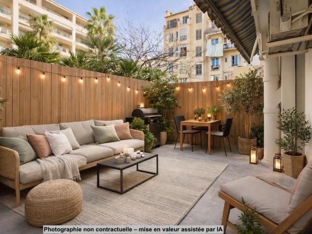 Passage Petit Parc 3 pièces avec grande terrasse, au calme