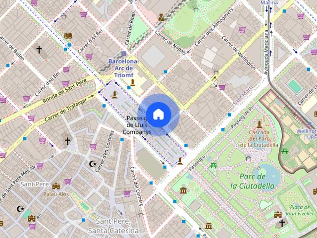 Passeig de Lluís Companys, Barcelona, Catalonia 08018