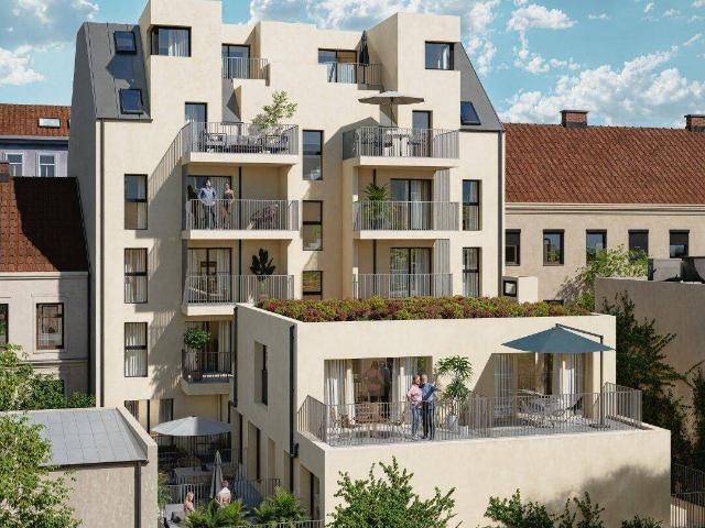 PASSIVHAUS Barrierefreie DG Wohnung mit 2 Terrassen sonnig und hell Tiefgarage