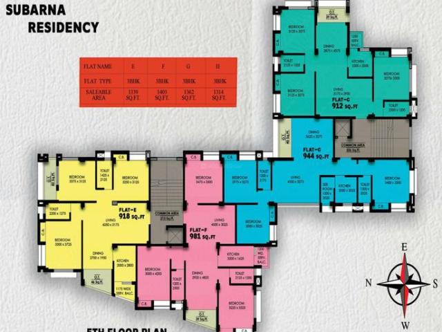 Patuli 3 BHK Apartment For Sale Kolkata