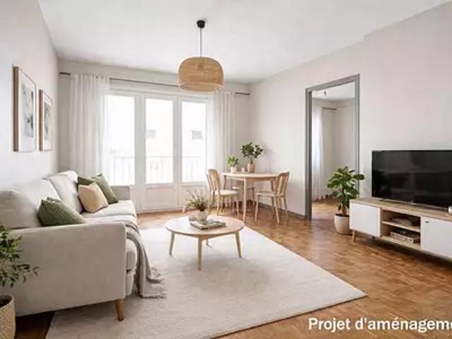 Pau 64000 Achat / Vente appartement 3 pièces t3 cave balcon