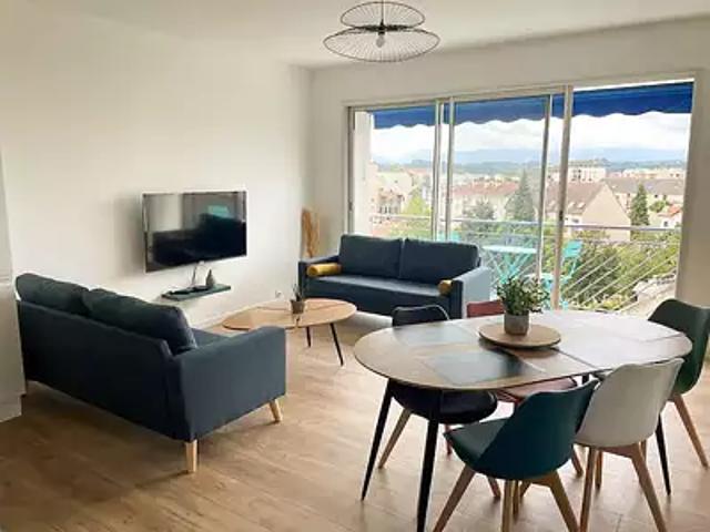 Pau 64000 Achat / Vente appartement 4 pièces t4 cave balcon