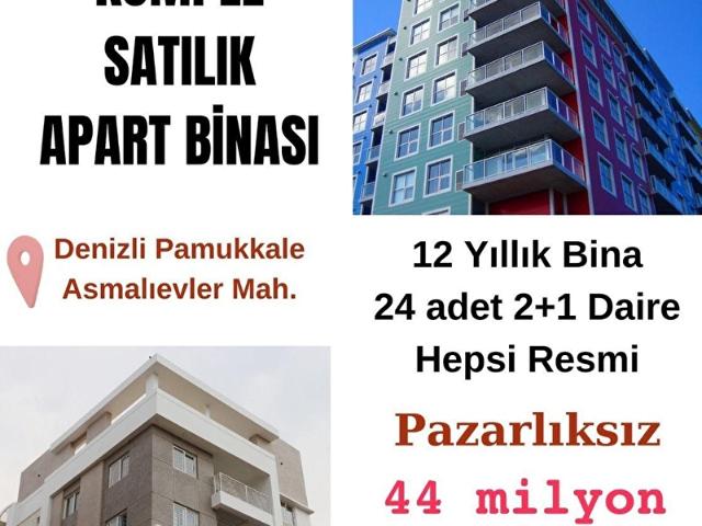 PaÜ yakınında komple satılık apart binası