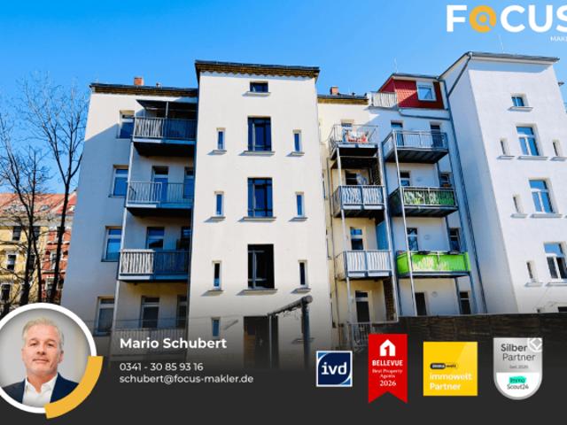 Paunsdorf perfekte 5 Raum Familienwohnung mit 2 Balkonen und tollem Mietergarten zum Kauf