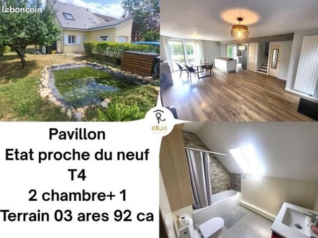 Pavillon 4 pièces 90 m²