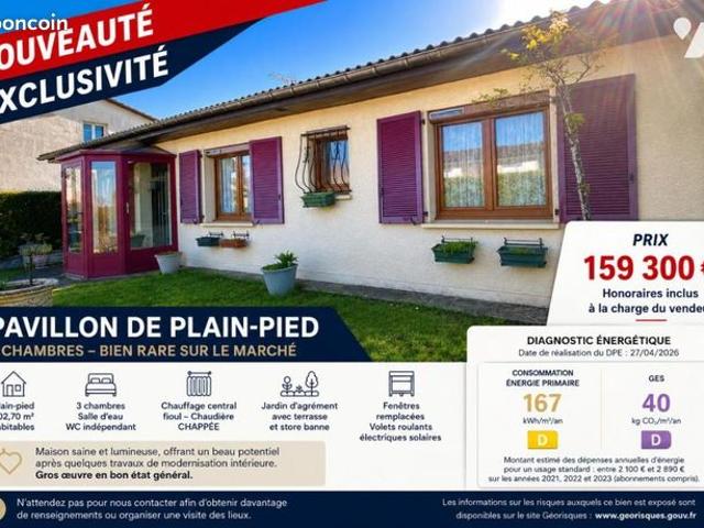 Pavillon 4 pièces 103 m²
