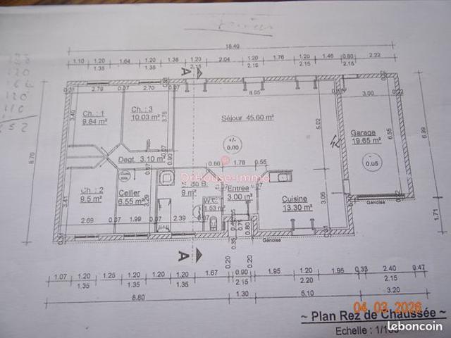 Pavillon 4 pièces 115 m²