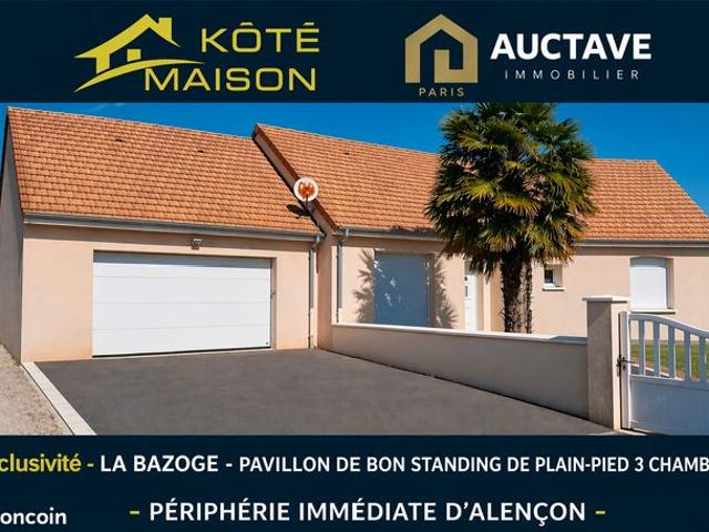 Pavillon 5 pièces 91 m²
