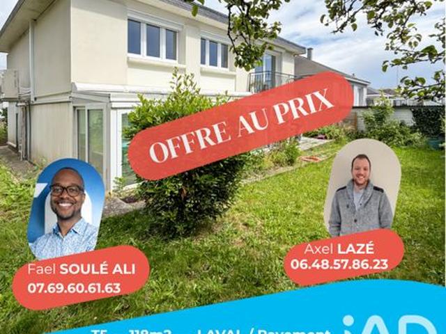 Pavillon 5 pièces 118 m²