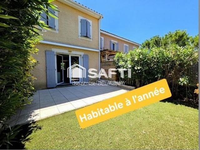 PAVILLON 67M², 3 CHAMBRES, GARAGE ET PARKING