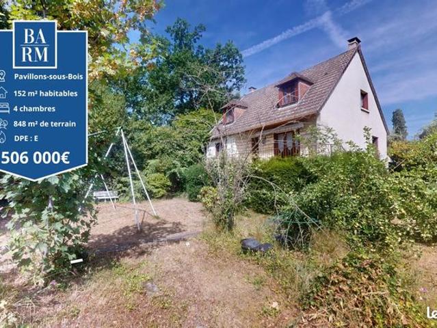 Pavillon 6 pièces 152 m²