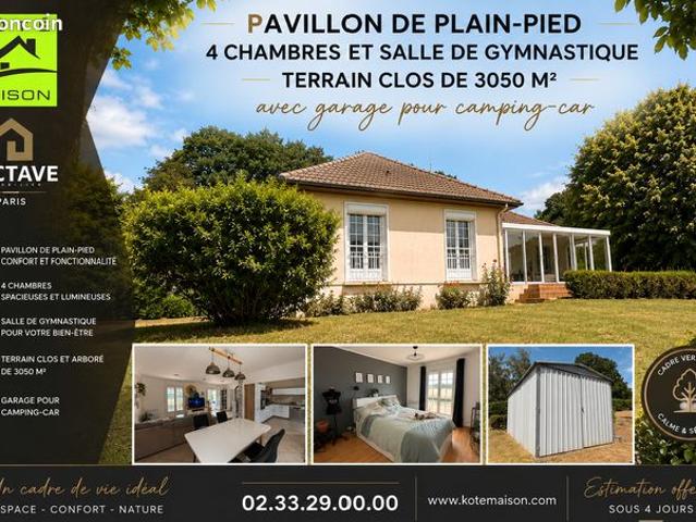 Pavillon 7 pièces 110 m²