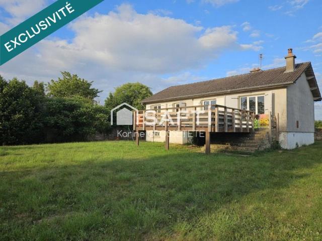 Pavillon 87m² sur un terrain de 870m²