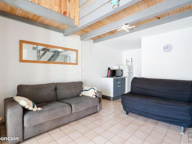 Pavillon 1 pièce 25 m²