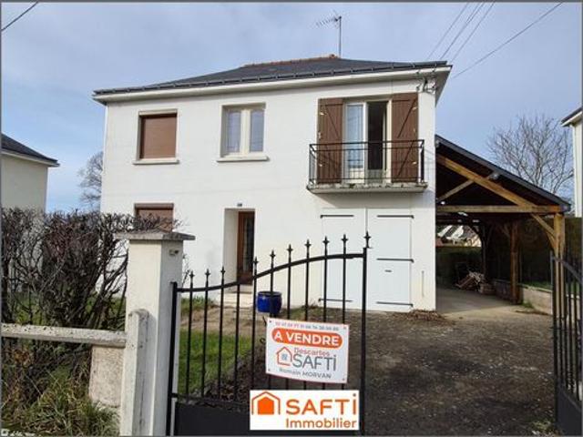 PAVILLON 3 chambres +Jardin +Garage +Préau +Cave