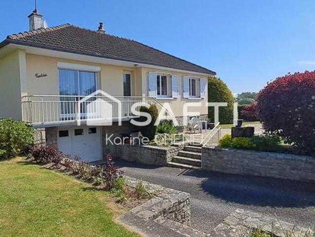 Pavillon 3ch terrasse balcon sous sol terrain