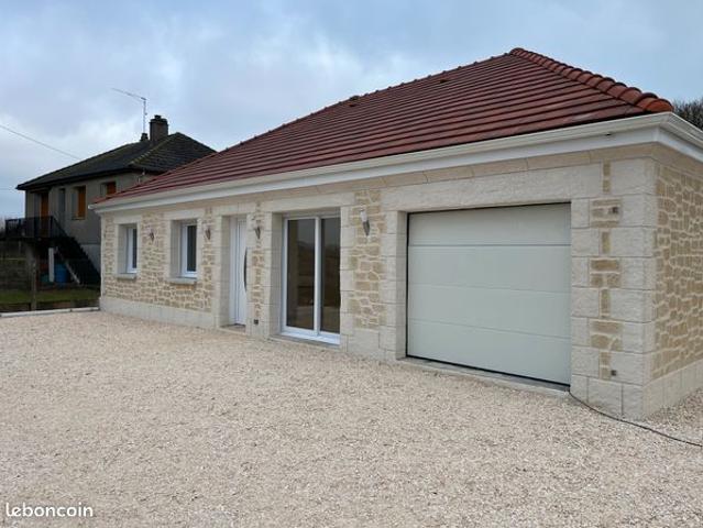Pavillon type 5 de plain pied 3 chambres