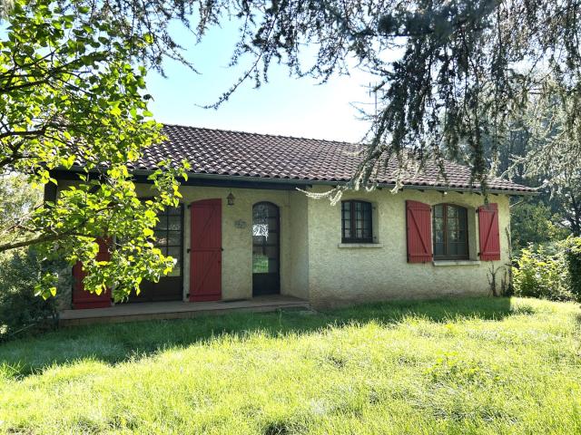 Maison accès plain pied Vue vallée Terrain 1650 m2 3 chambres Calme