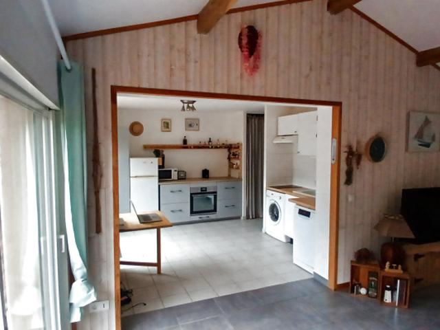 Pavillon de 60 m2 Lacanau Océan grand séjour terrasse Agen