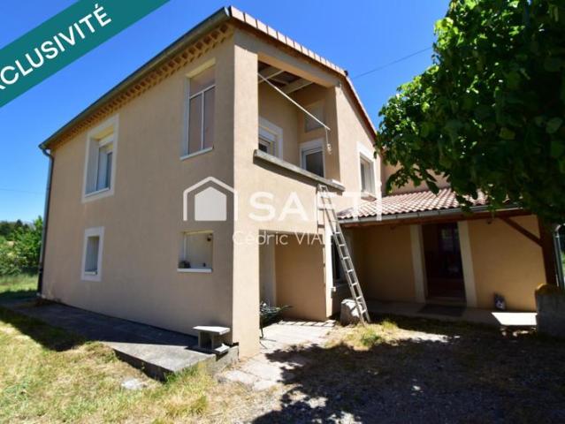 Pavillon de 129m² sur terrain de 1500m² à Laragne