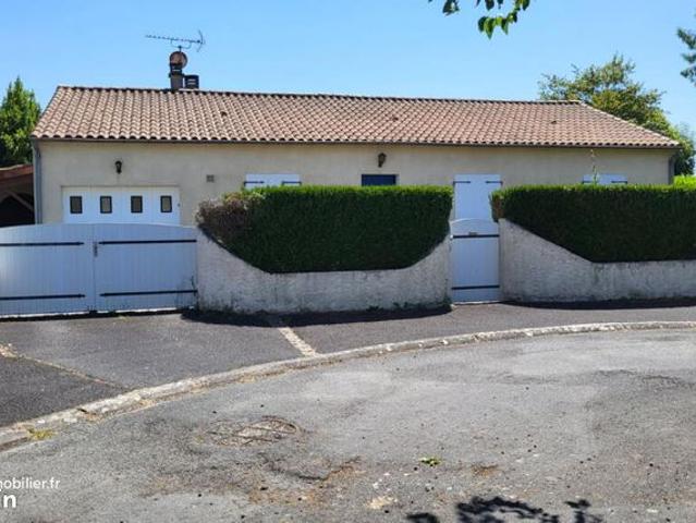 Pavillon de plain pied avec terrain