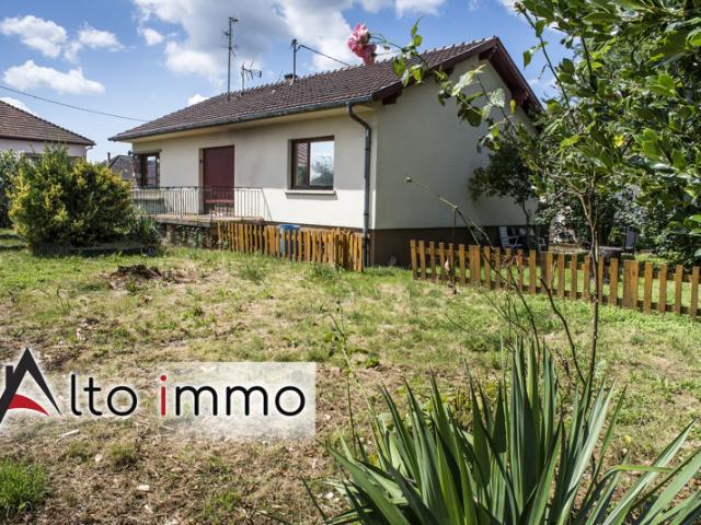 Pavillon de plain pied de 91,84m2 habitables sur une belle p