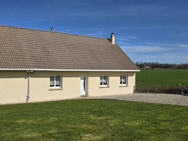 Pavillon de plain pied edifié sur sous sol complet
