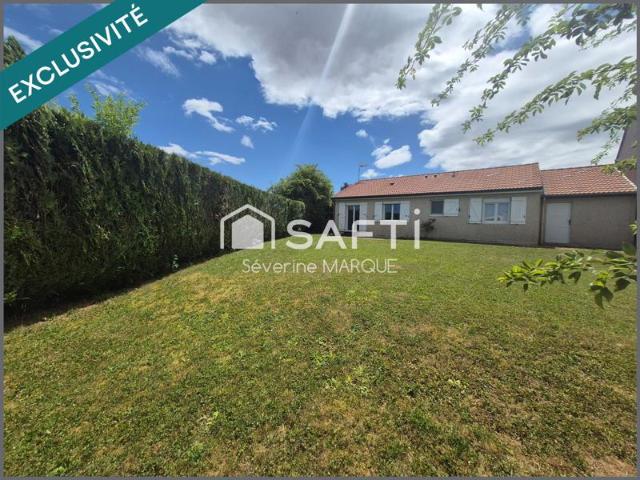 Pavillon de plain pied libre sur 3 faces