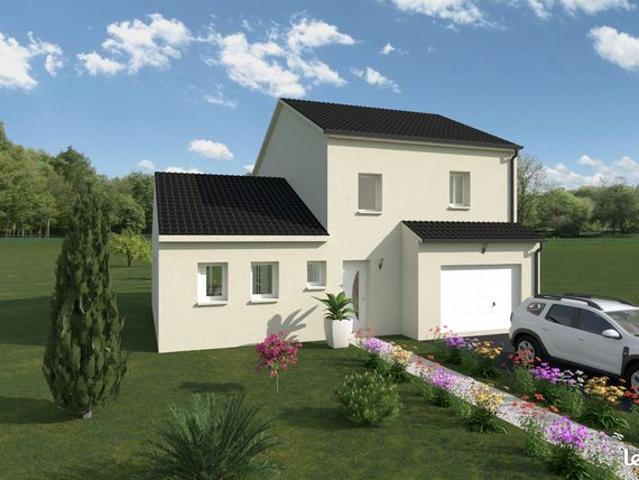 Pavillon neuf de type 5 habitable de plain pied à Jandun