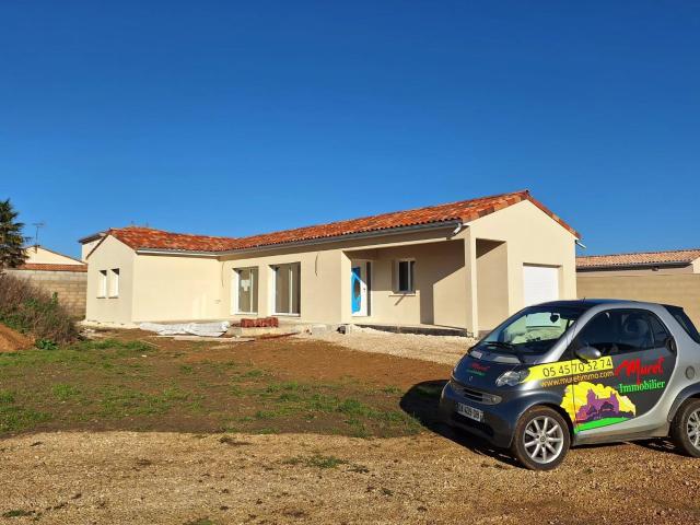 Pavillon neuf 102m² Agris